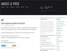 Tablet Screenshot of anglesandpoise.com